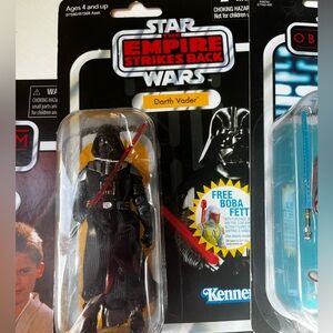 Star Wars The Empire Strikes Back Darth Vader Action Figure - Black